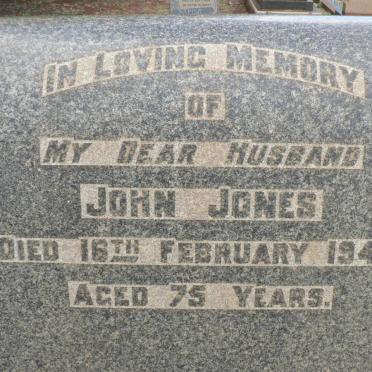 JONES John -1945