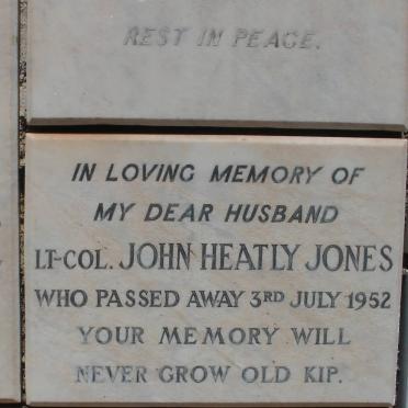 JONES John Heatly -1952