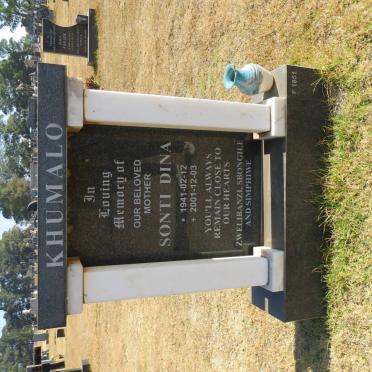 KHUMALO Sonti Dina 1941-2001