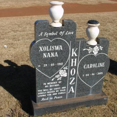 KHOZA Xoliswa Nana Caroline 1961-2005