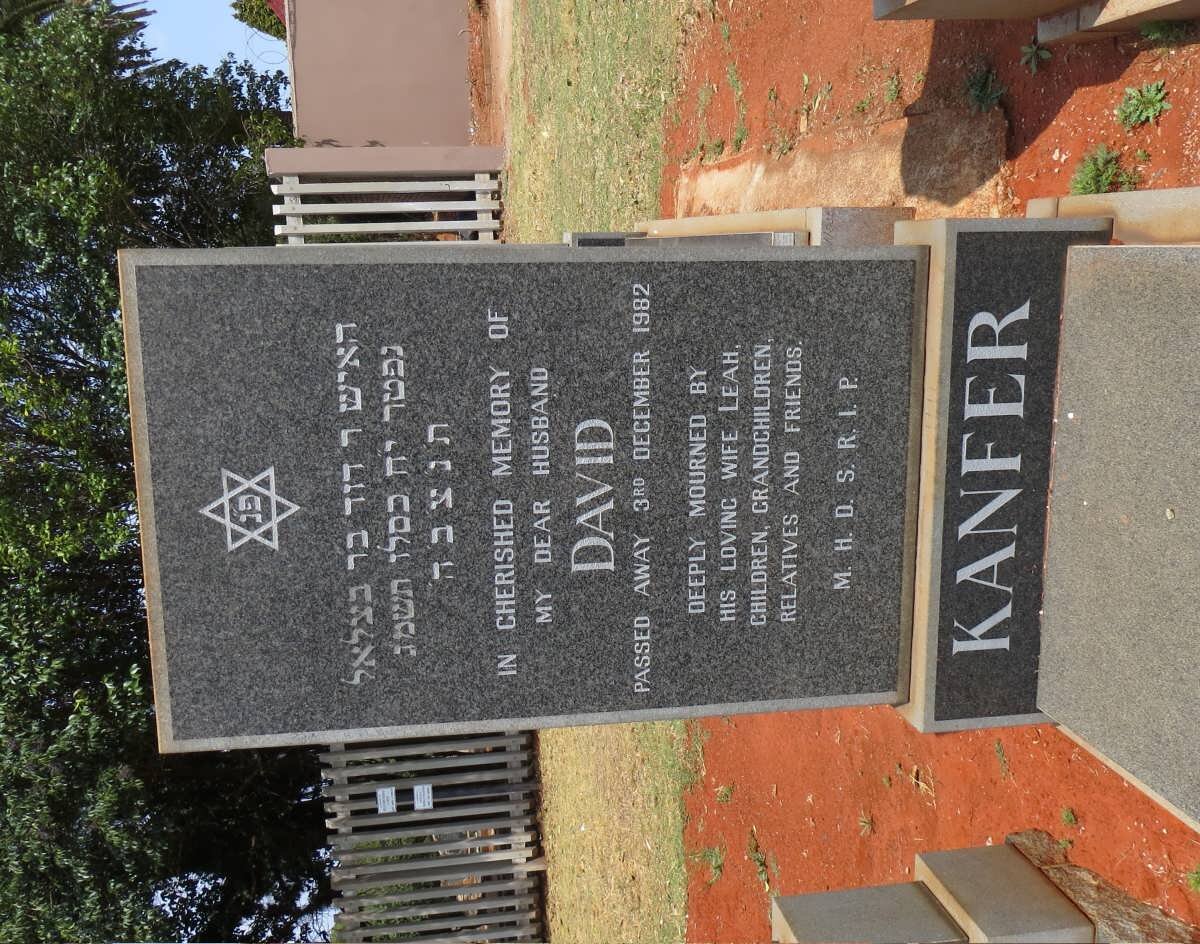 KANFER David -1982