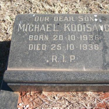 KODISANG Michael 1936-1936
