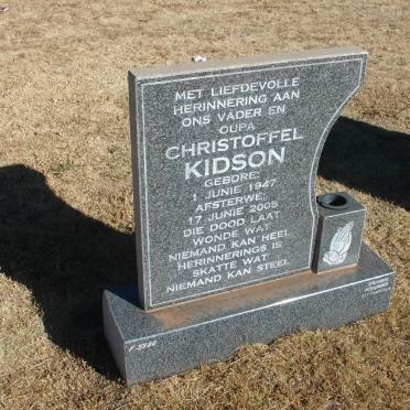 KIDSON Christoffel 1947-2005