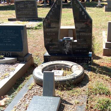 KIRCHNER Kevin 1956-1983 :: Bernhard 1954-1983 LUBBE :: BOTHA Salome 1939-2003