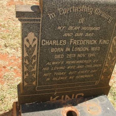 KING Charles Frederick 1883-1941