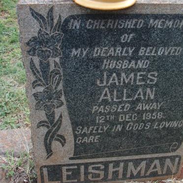 LEISCHMAN James Allan -1958