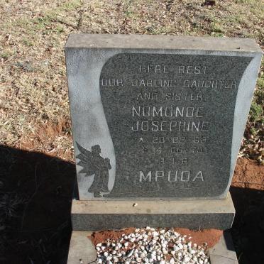 MPUOA Nomonde Josephine 1962-1973