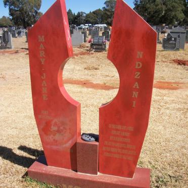MSOMI  Mary Jane Ndzani 1932-2008