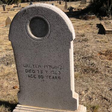 MTUNZI Walter -1943