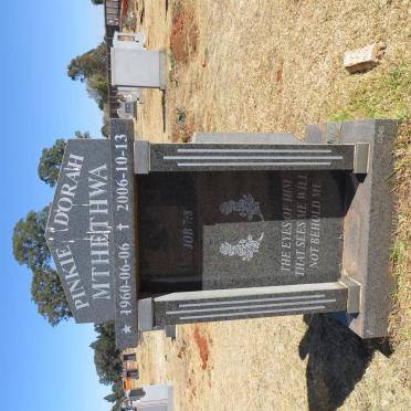 MTHETHWA Pinkie Dorah 1960-2006