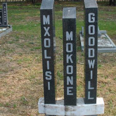 MXOLISI Mokone Goodwill 1971-1987