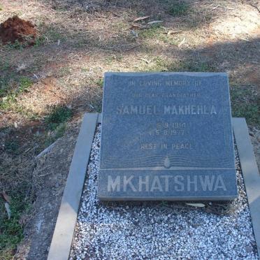 MAKHEHLA Samuel 1914-1977