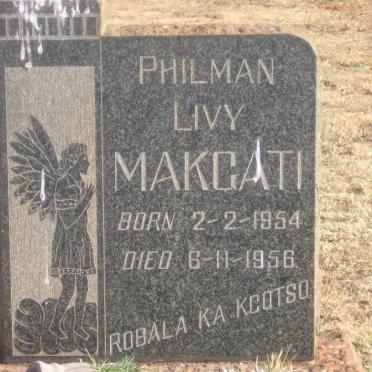 MAKGATI Philman Livy 1954-1956