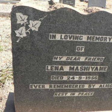 MASHIYNE Lena -1956