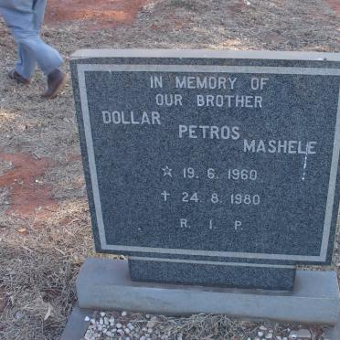 MASHELE Dollar Petros 1960-1980