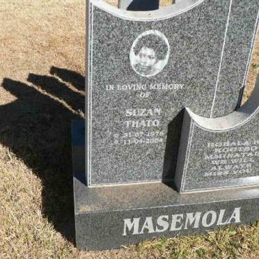 MASEMOLA Suzan Thato 1975-2004