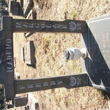 MADUMO Freddy Makgolane 1913-1974