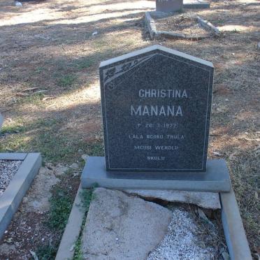 MANANA Christina -1977