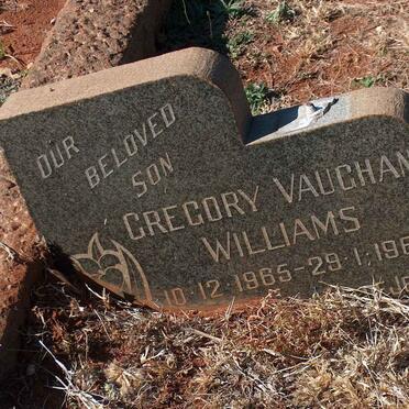 WILLIAMS Gregory Vaughan 1965-1967