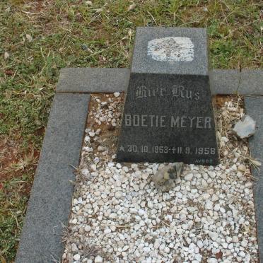 MEYER Boetie 1953-1958