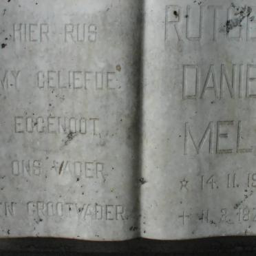 MELS Rutgert Daniel 1914-1979