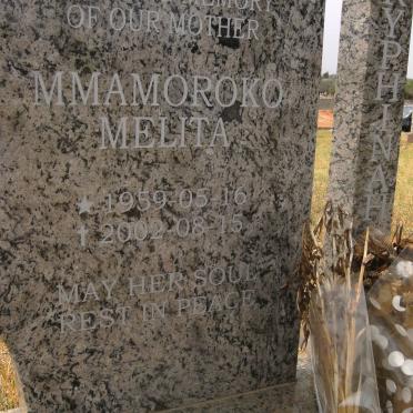 MELITA Mmamoroko 1959-2002