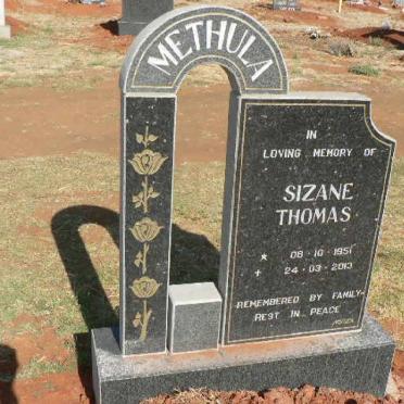 METHULA Sizane Thomas 1951-2013