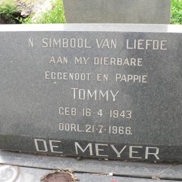 MEYER Tommy, de 1943-1966