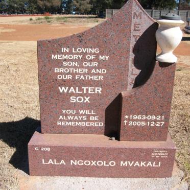 METHULA Walter Sox 1963-2005