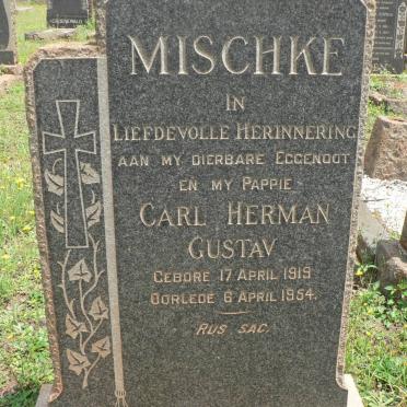 MISCHKE Carl Herman Gustav 1919-1954
