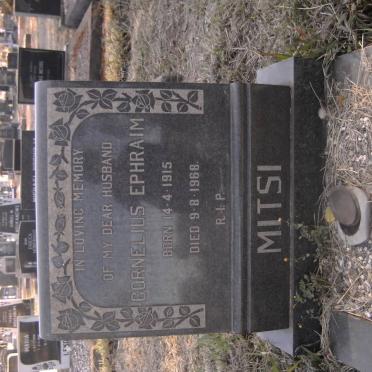 MITSI Cornelius Ephraim 1915-1968