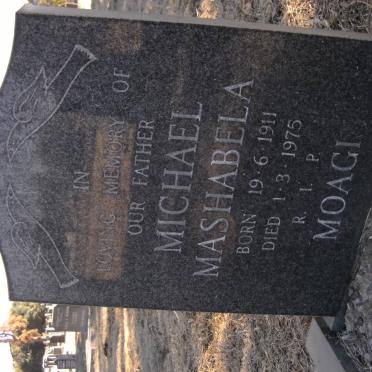 MOAGI Michael Mashabela 1911-1975