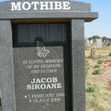 MOTHIBE Jacob Sikoane 1960-2009