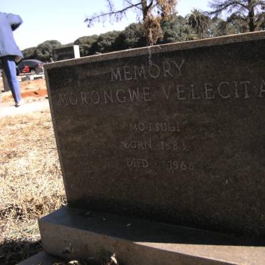 MOTSUGI Morongwe velecita 188?-1968