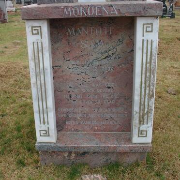 MOKOENA Mantoti Sam 1947-2007