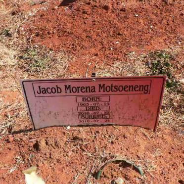 MOTSOENENG Jacob Morena 1965-2010