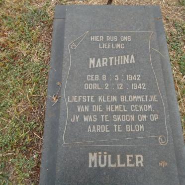 MÜLLER Marthina 1942-1942
