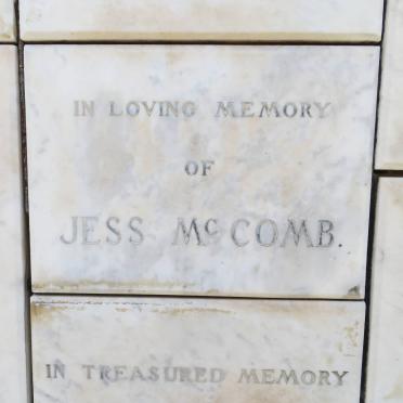 McCOMB Jess