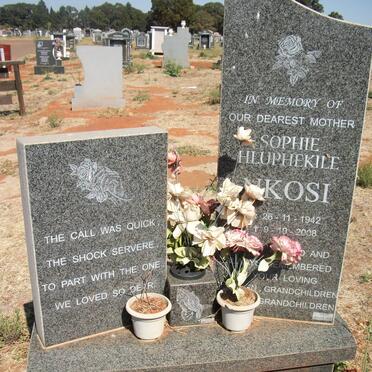 NKOSI Sophie Hluphekile 1942-2008