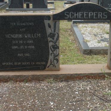 SCHEEPERS Hendrik Willem 1945-1970