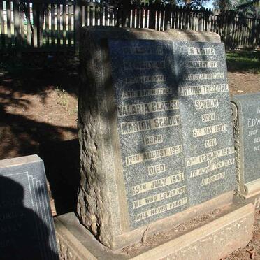 SCHOUW Ethel 1899-1972 :: SCHOUW Arthur Theodore 18?7-1953 &amp; Valaria Clarissa Marion 1893-1947