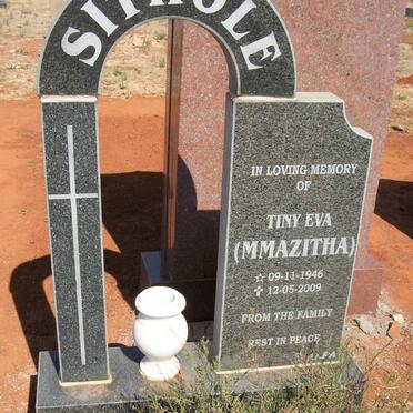 SITHOLE Tiny Eva 1946-2009