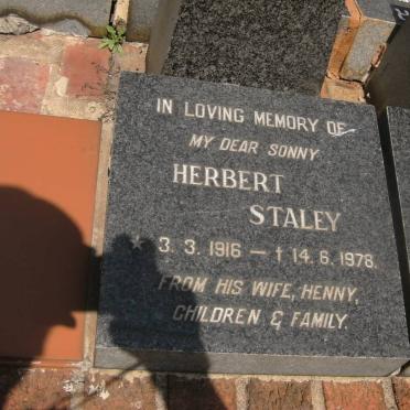 STALEY Herbert 1916-1978