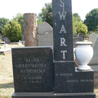 SWART Alida Barendina Hendrina 1908-1975