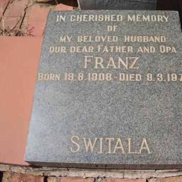 SWITALA Franz 1908-1971