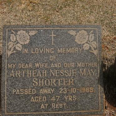 SHORTER Artheah Nessei May -1965