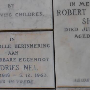 SHORT Robert Galbraith -1959 :: NEL Andries 1918-1963