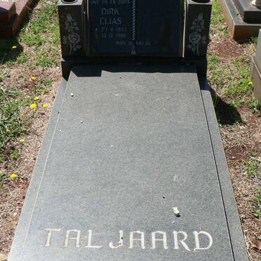 TALJAARD Dirk Elias 1933-1988