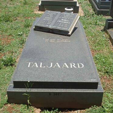 TALJAARD Daniel Petrus 1906-1992 &amp; Maria Catharina 1910-1991