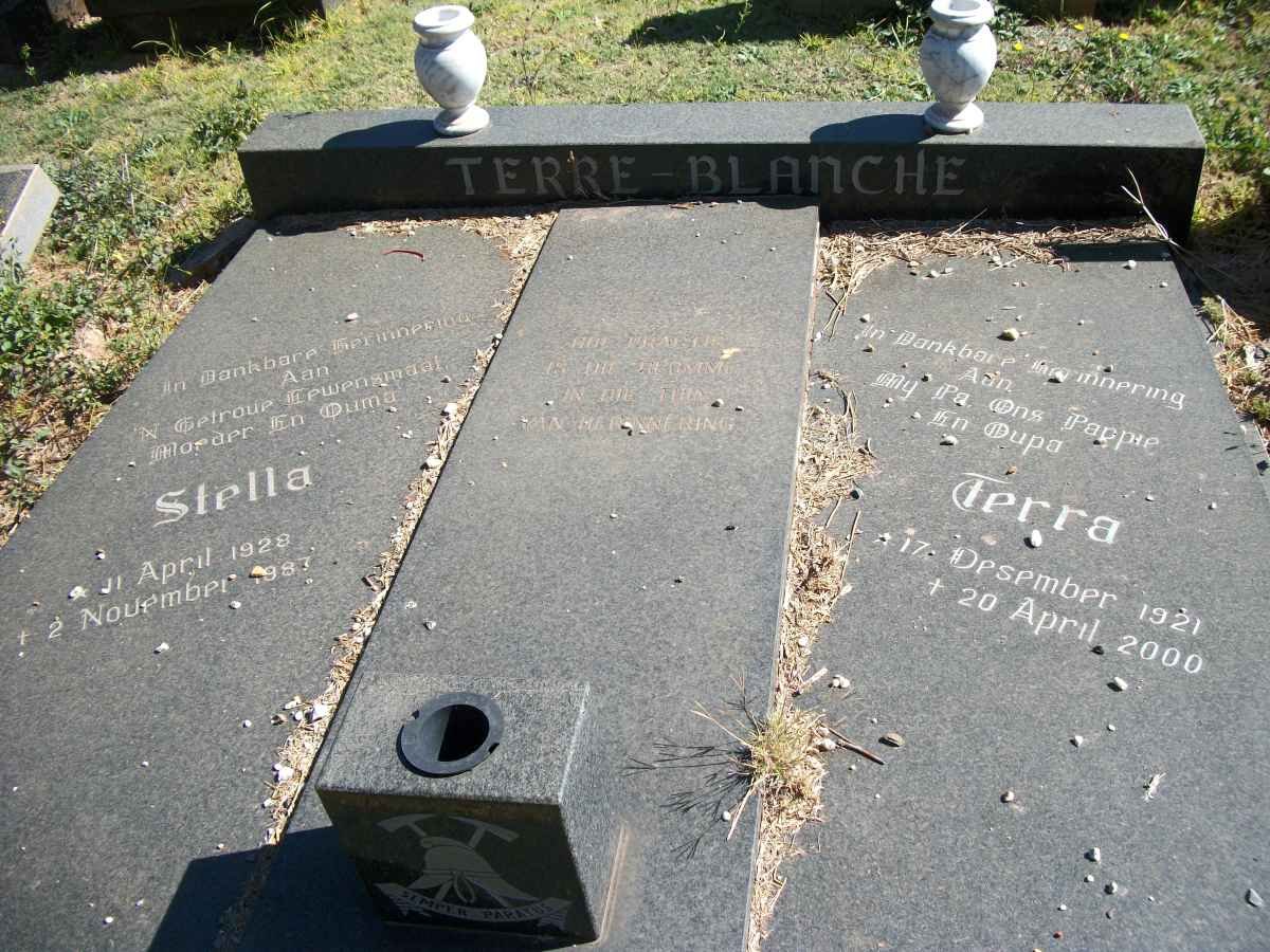 TERRE-BLANCHE Terra 1921-2000 &amp; Stella 1929-1983